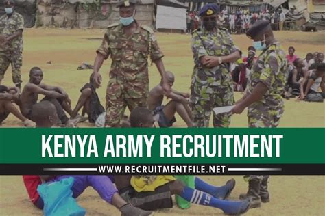 kenya army recruitment 2023